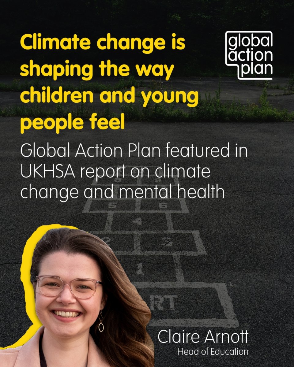 Global Action Plan featured in UKHSA report on climate change and mental health