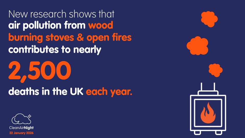 Stopping non-essential wood burning could save NHS over £54m annually